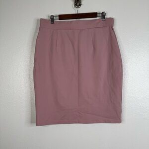 The Main Street Exchange Pink Pencil Skirt Size X-Large
